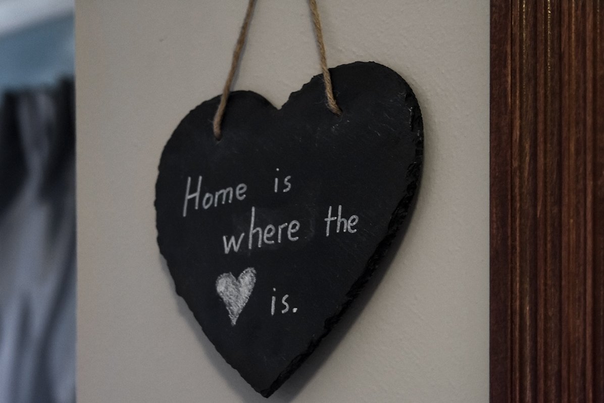Slate Heart Chalkboard