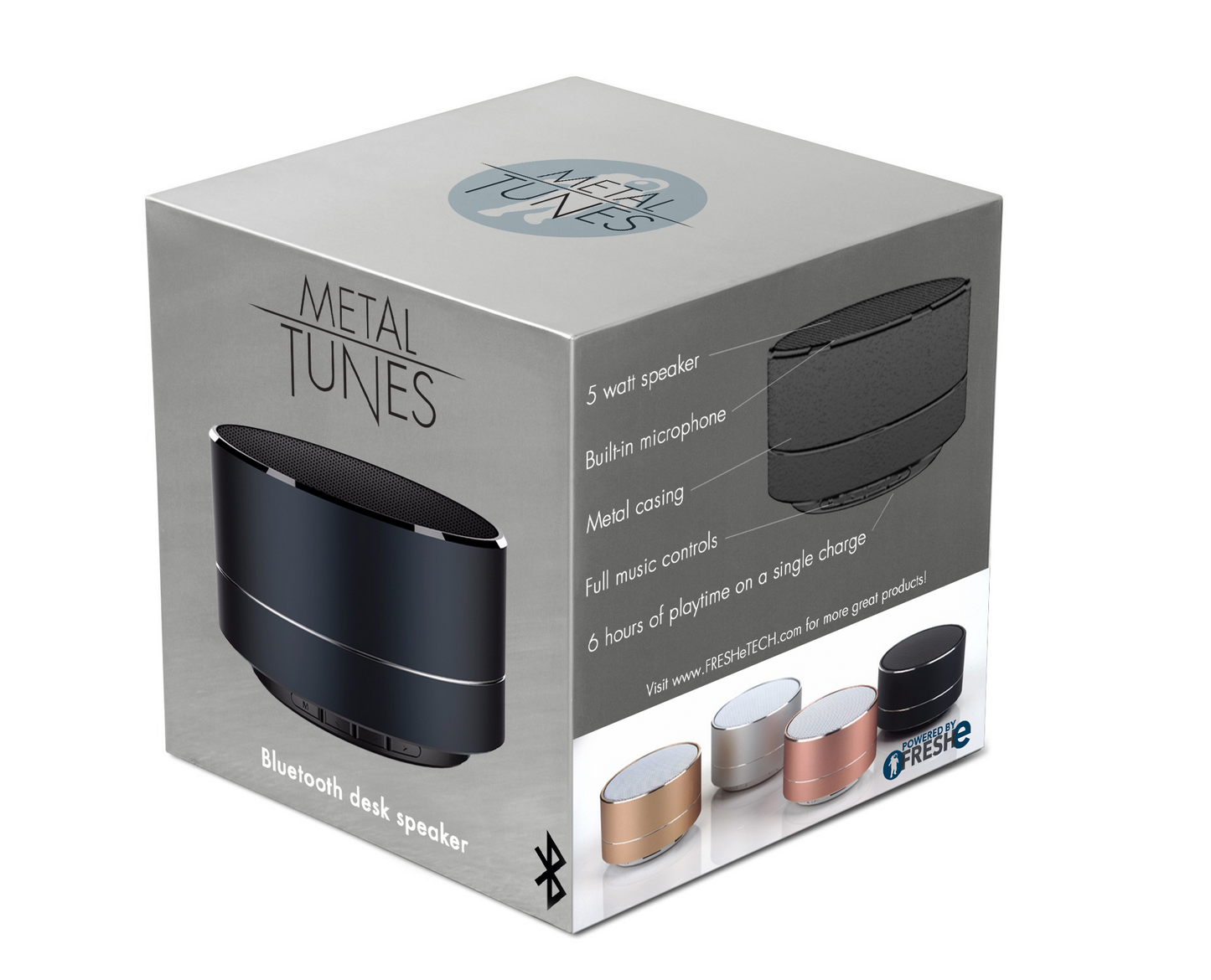Metal Tunes - Bluetooth Desk Speaker