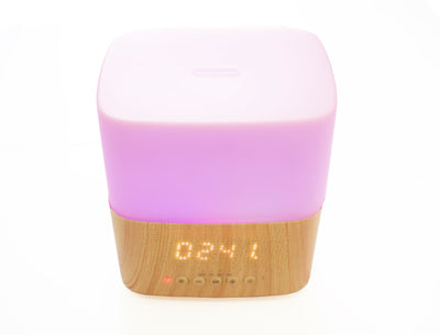 June and May  Aroma Diffuser & Bluetooth Clock Speaker